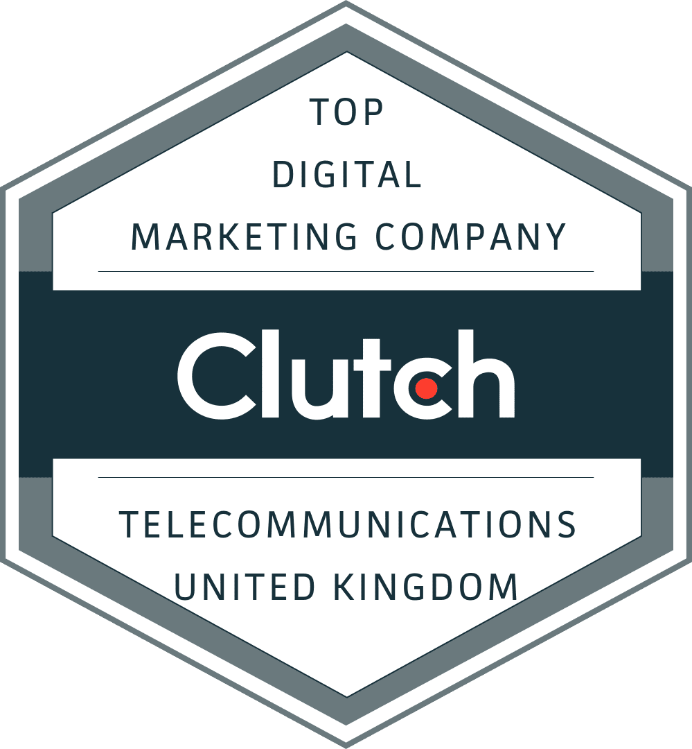 fractional teams top clutch.co digital marketing company telecommunications united kingdom