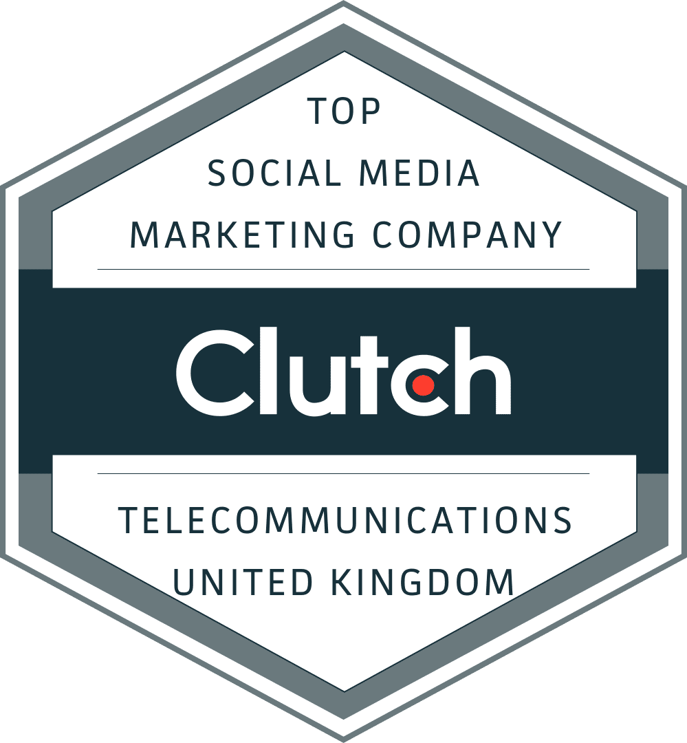 fractional teams top clutch.co social media marketing company telecommunications united kingdom